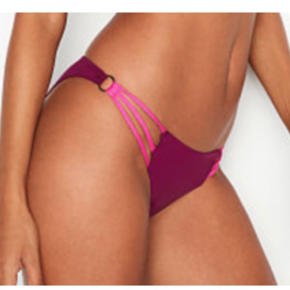 NEW Victoria's Secret Strappy Ring Hipster Bikini Bottom